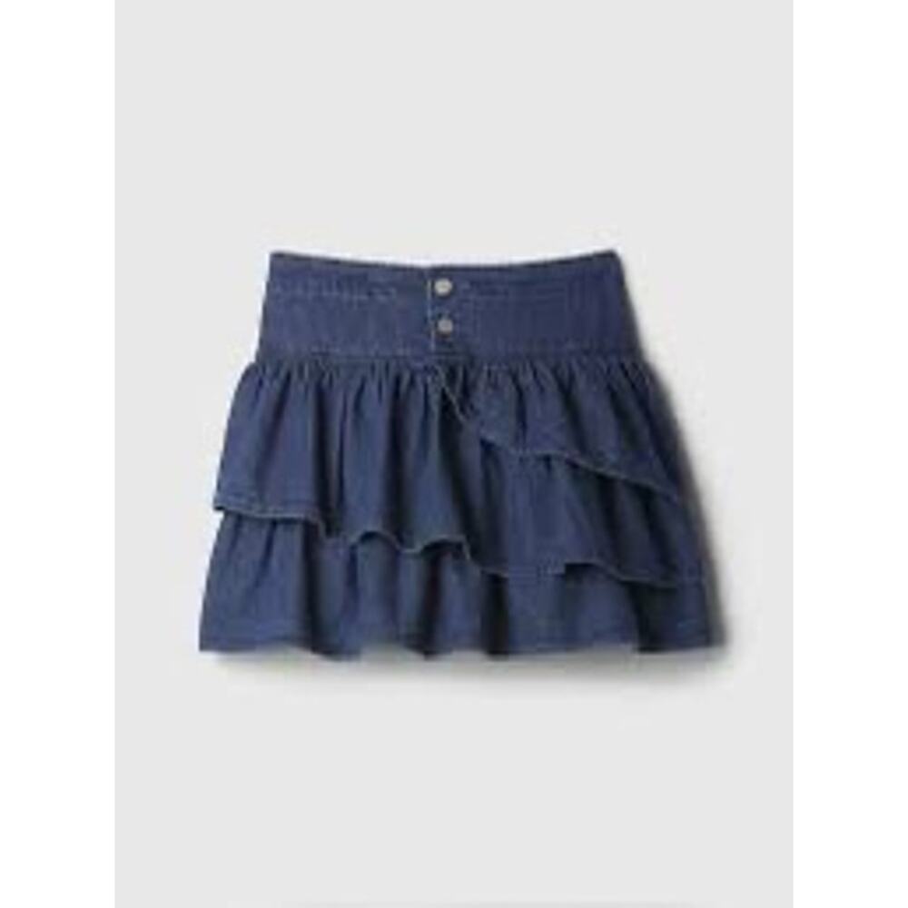 Gap Kids Ruffle Denim Skirt